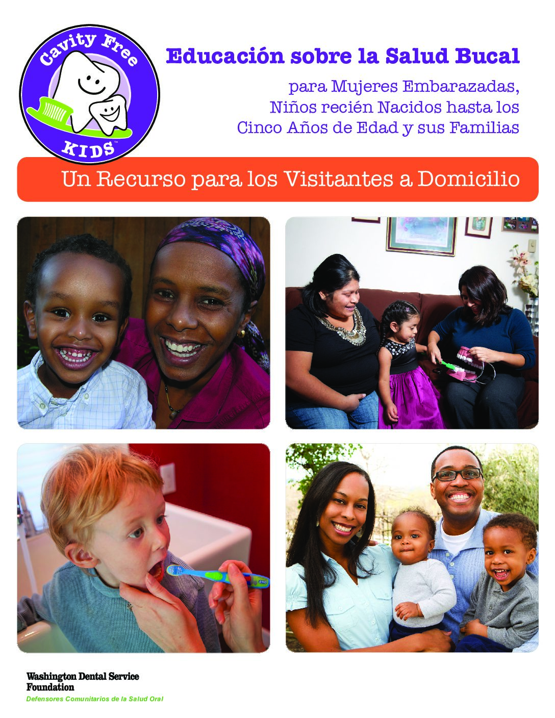 CFK Home Visiting Resource Book Contents Spanish